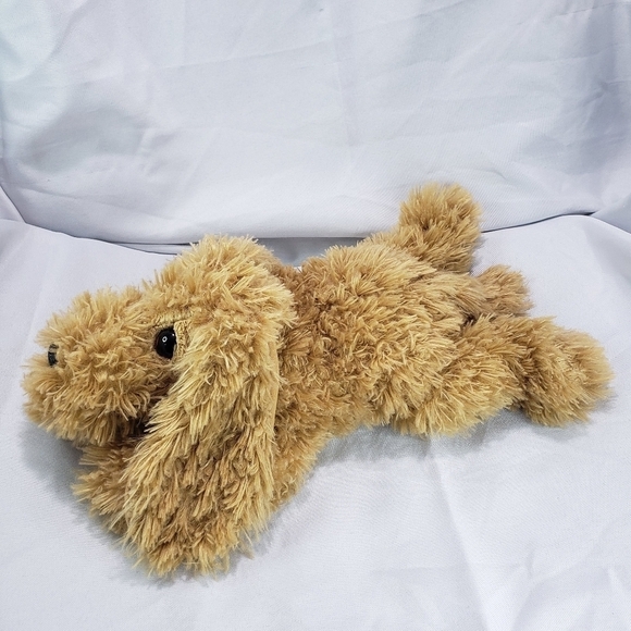 TY Beanie Classic Baylee Brown Dog 14 Inch Laying Plush Stuffed 2017 Floppy - Picture 3 of 8